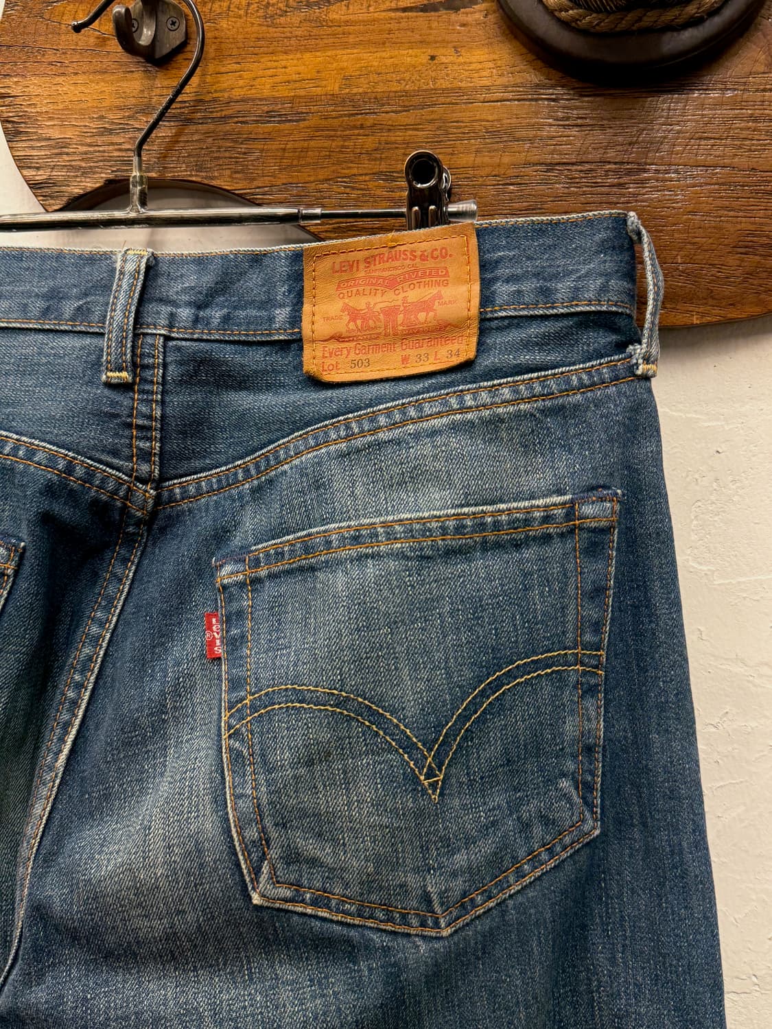 00s Levi's 503 Loose Straight Denim Pant 상품이미지3