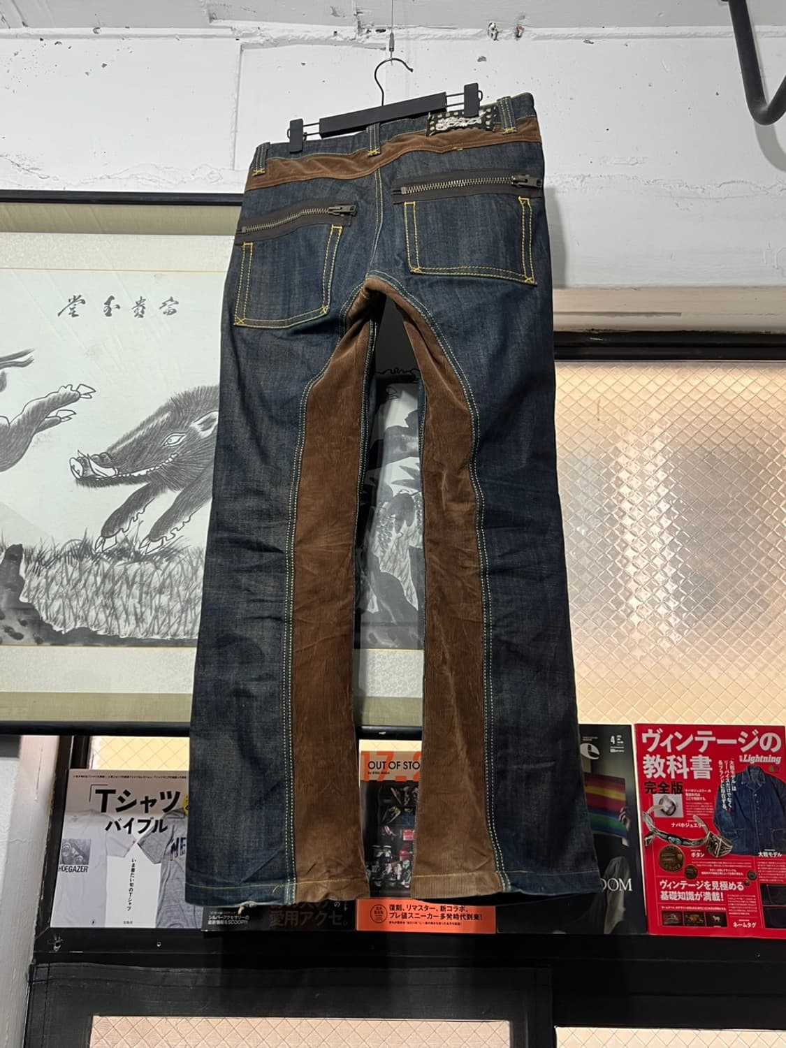 Roial 셀비지 웨스턴 부츠컷 팬츠 32 상품이미지4