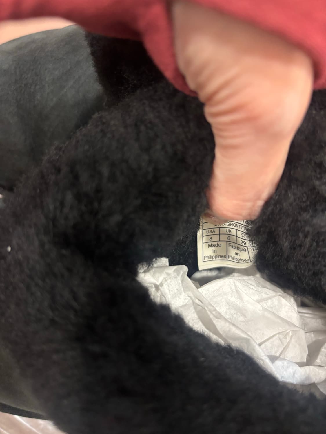 어그 검정 (세탁완료) 39 상품이미지4