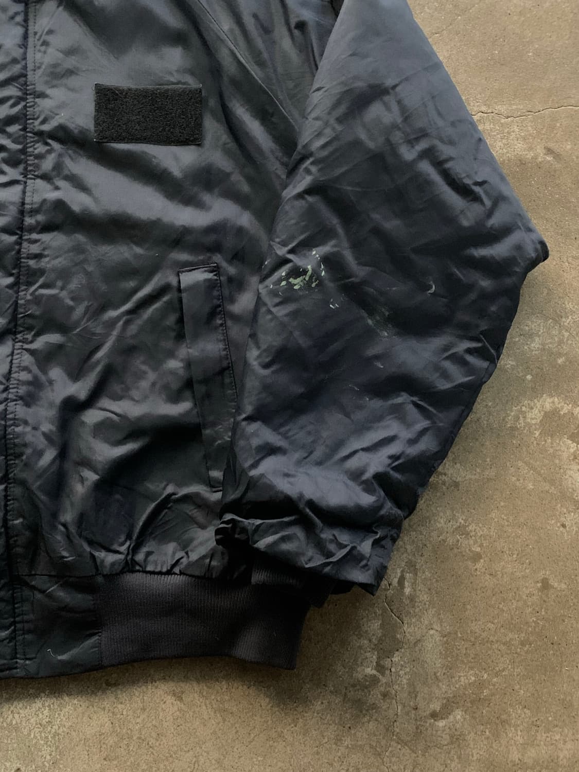 2000s 미 해군 니트릴 코팅 쉽보드 자켓 상품이미지3