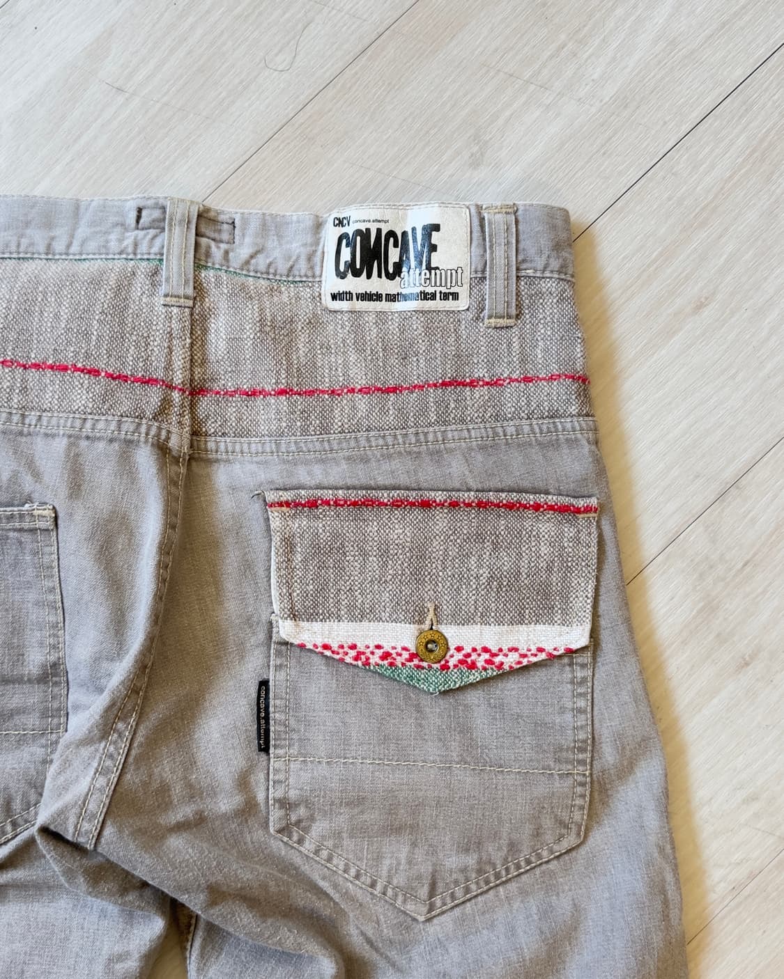 [CNCV CONCAVE] patch half pants 상품이미지7