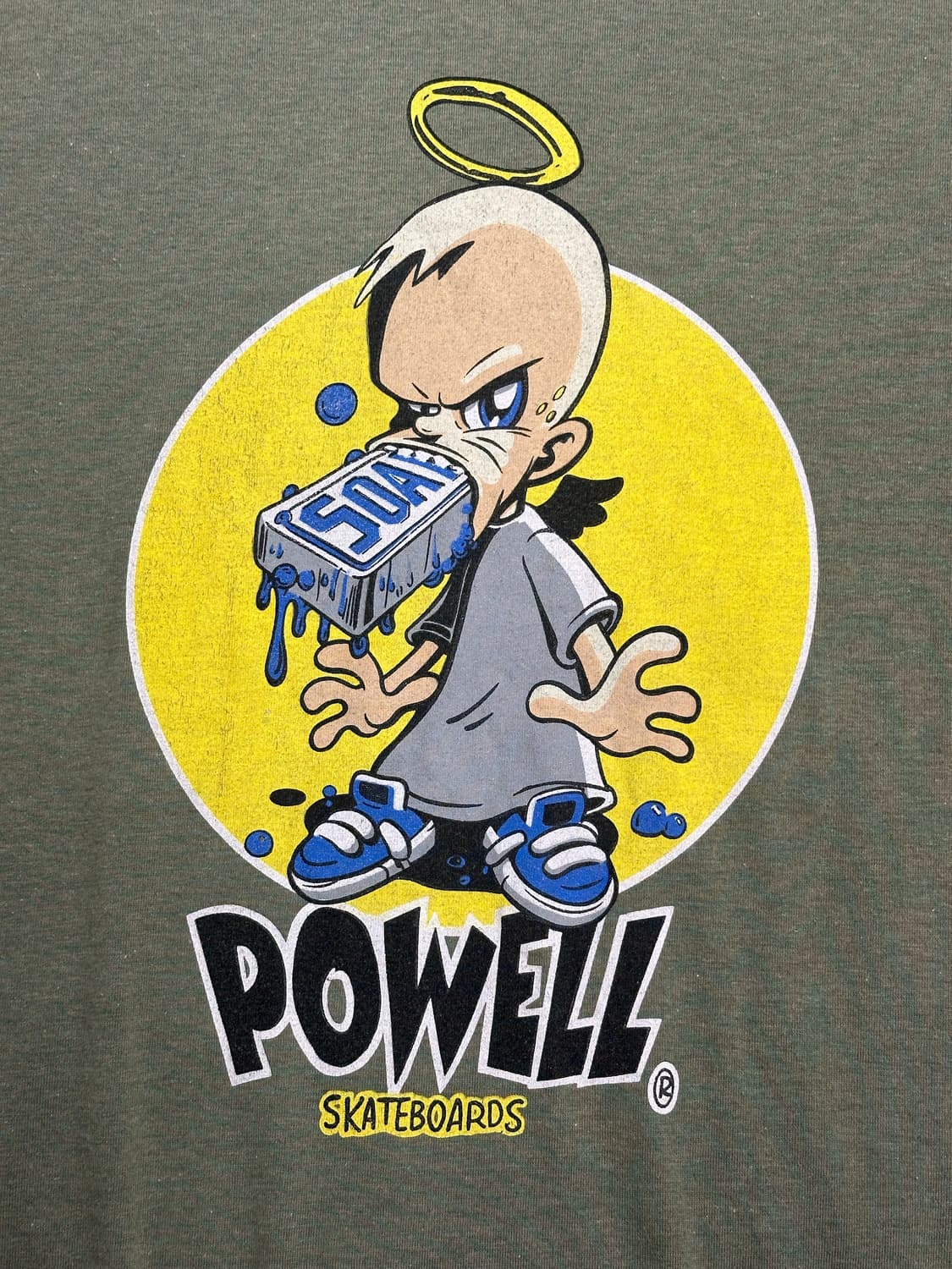 90s Powell peralta AngelBoy Bootleg Tee 상품이미지3