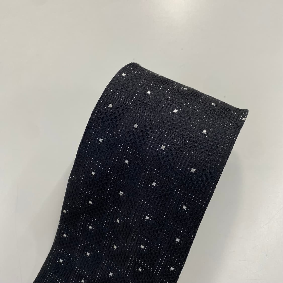 돌체 앤 가바나 (D&G) 블랙 명품 정품넥타이 상품이미지8