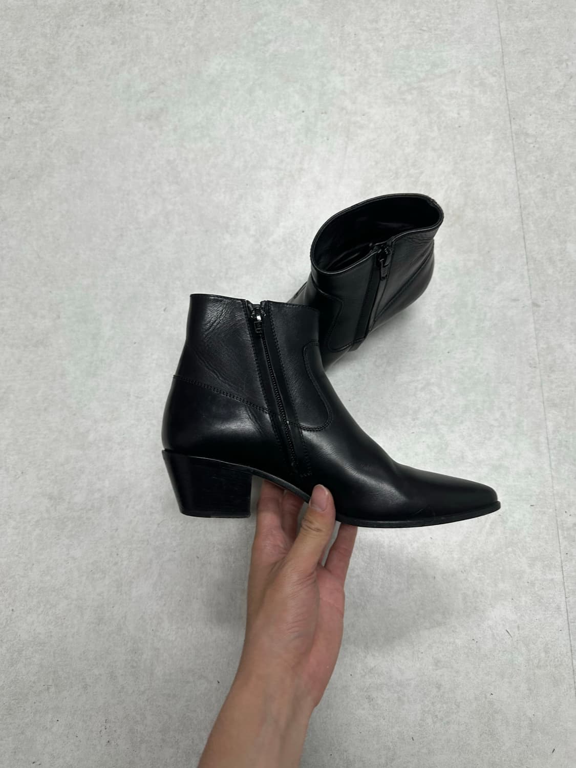 생로랑 루카스 레더 부츠 상품이미지2