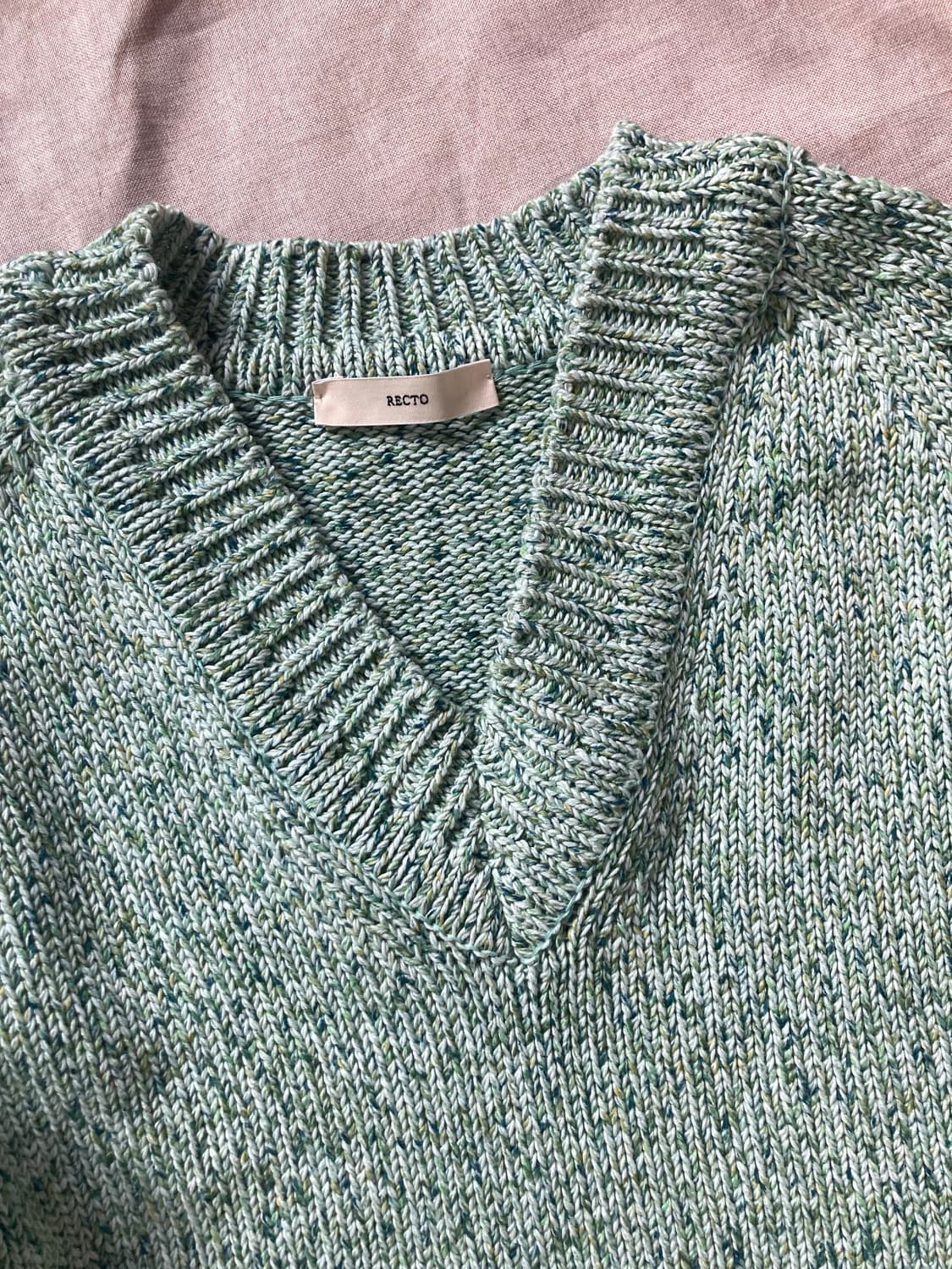 렉토 크롭 니트 상품이미지4