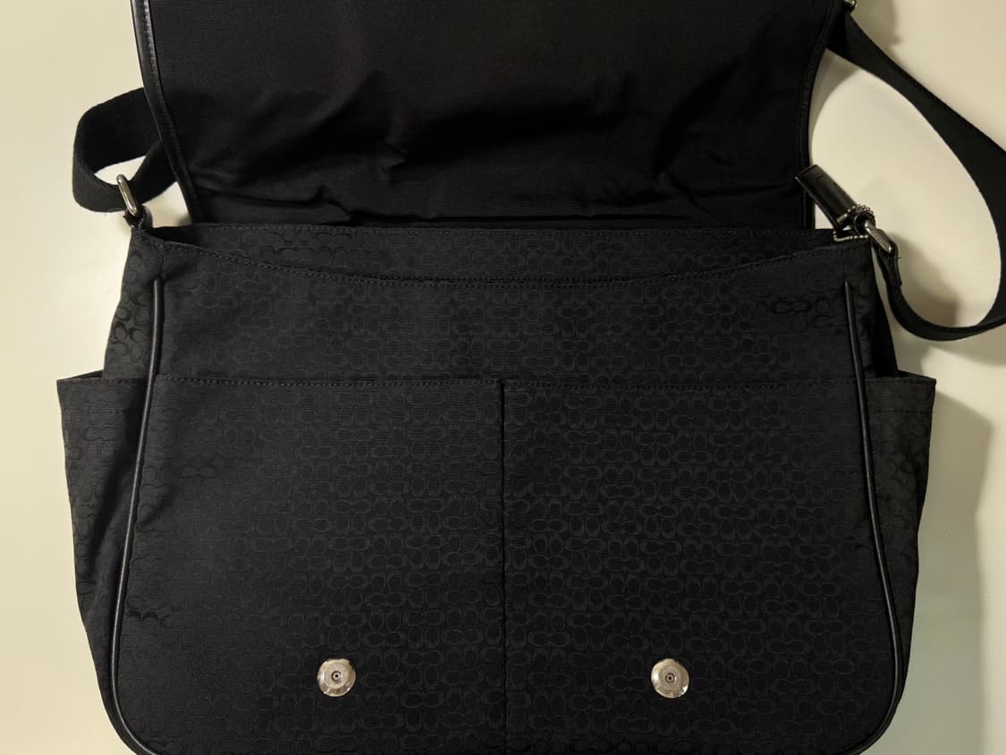 Coach F77004 Signature Hudson Messenger  상품이미지2