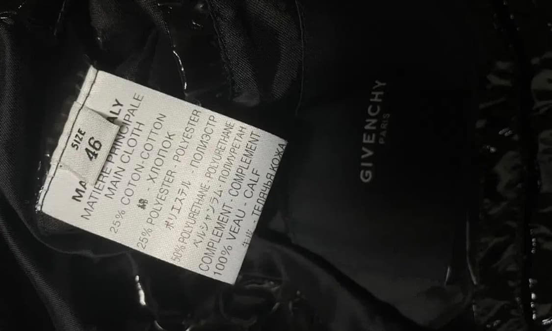 지방시 구스다운 유광 패딩 조끼 상품이미지3