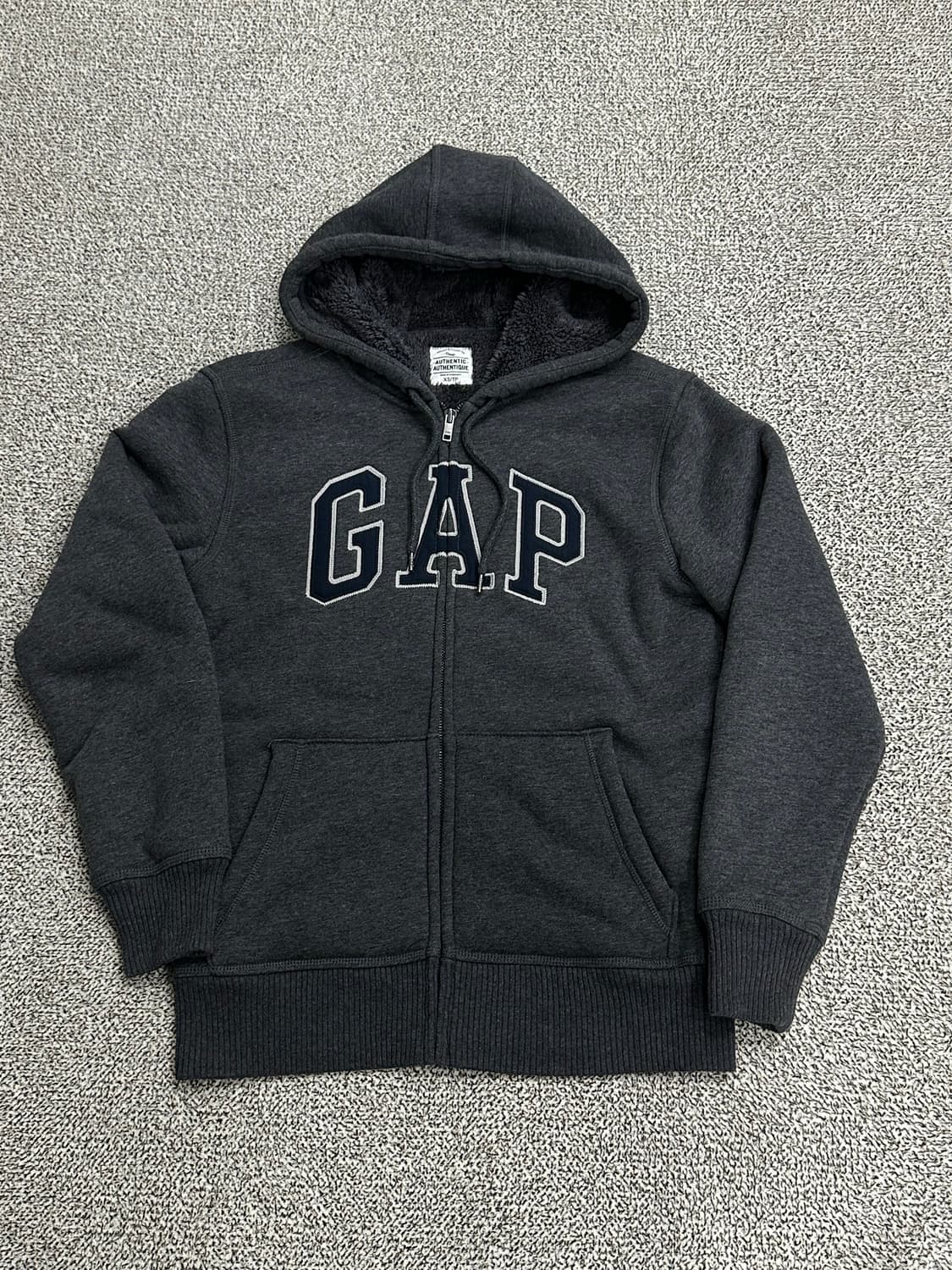 갭 양털 후드집업 상품이미지1