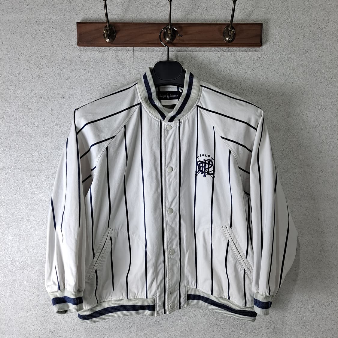 폴로 랄프로렌 90's 베이스볼 자켓 L 상품이미지1