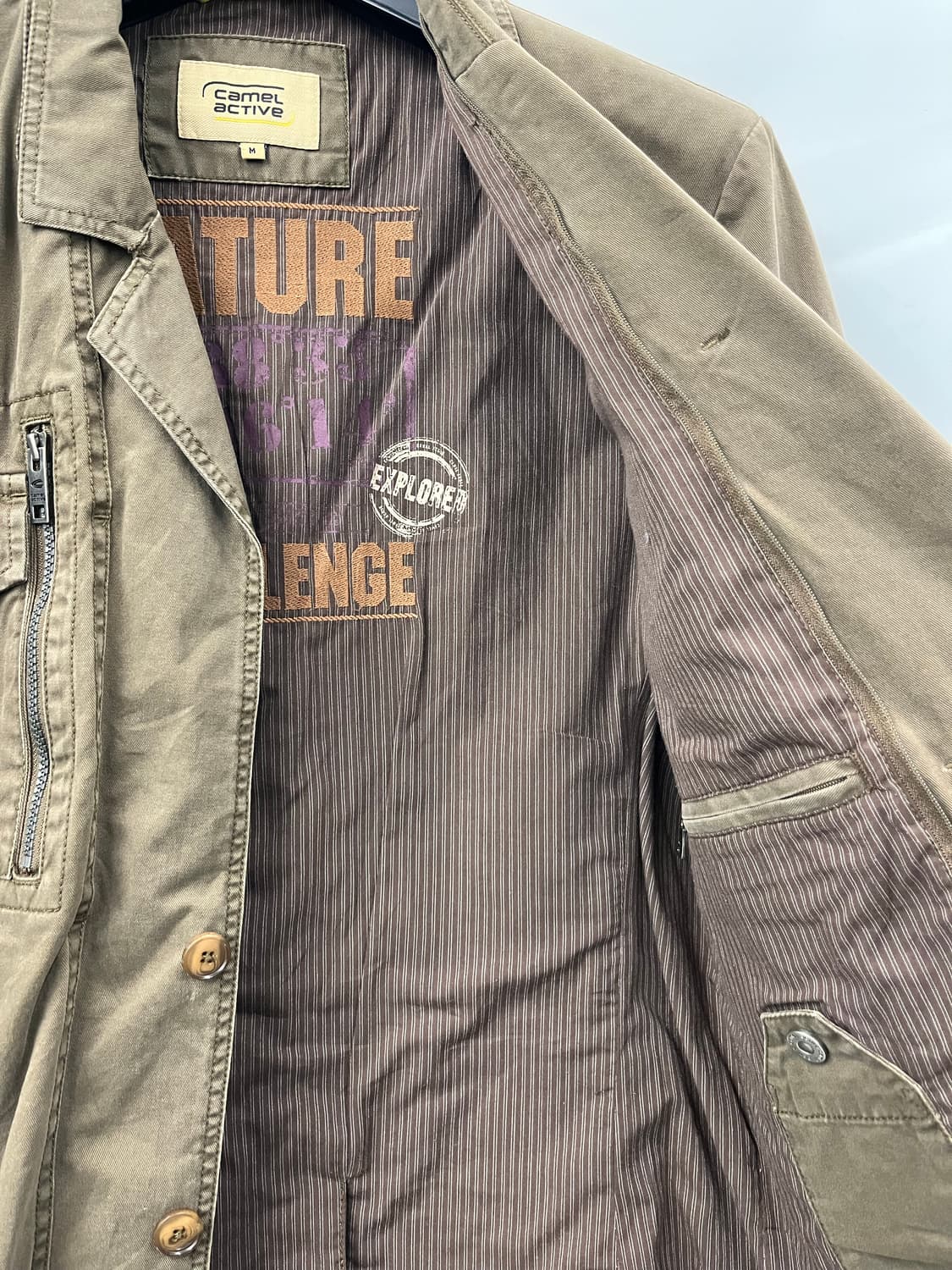 카멜 액티브 남성 워크 자켓 M 브라운 상품이미지2