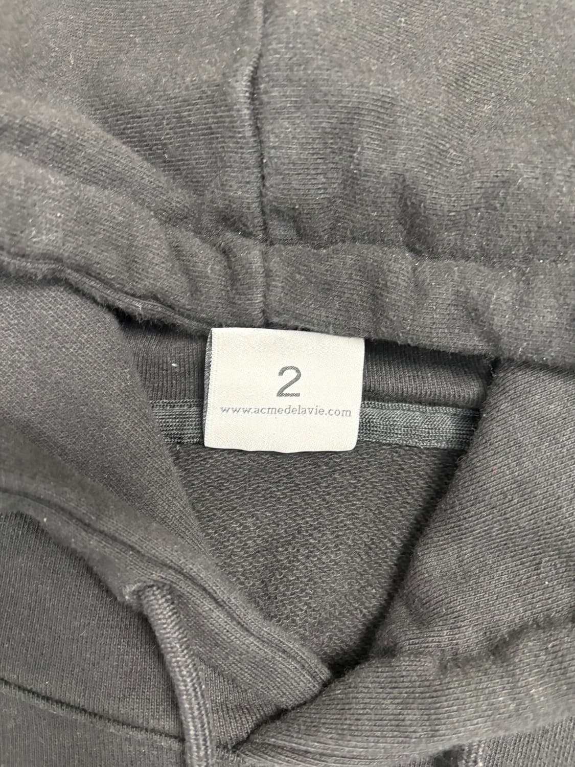 아크메드라비 후드티 블랙 상품이미지9