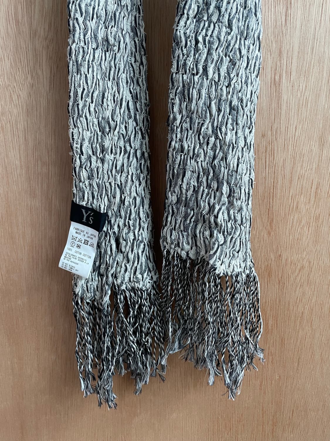 요지야마모토 y’s 머플러 스톨 상품이미지2