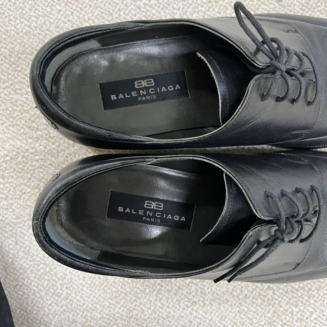 265 발렌시아가 빈티지 유팁 남성 구두 0219M 상품이미지7