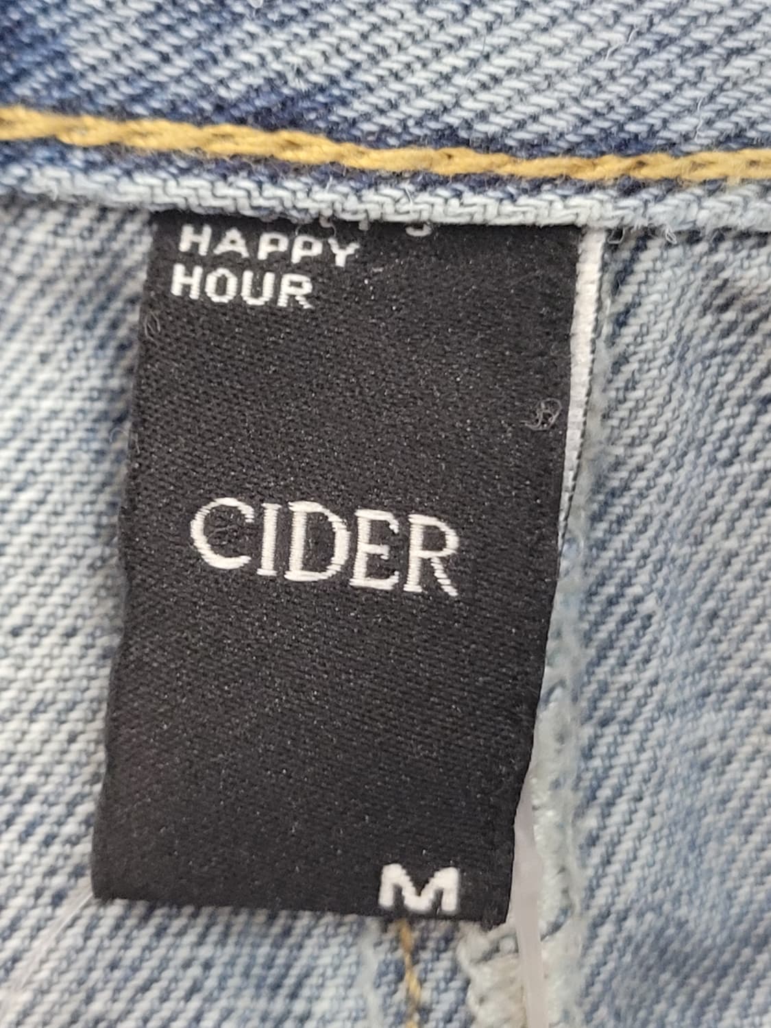 샵사이다 패치워크 데님 롱스커트 청치마 M사이즈 66사이즈 상품이미지6