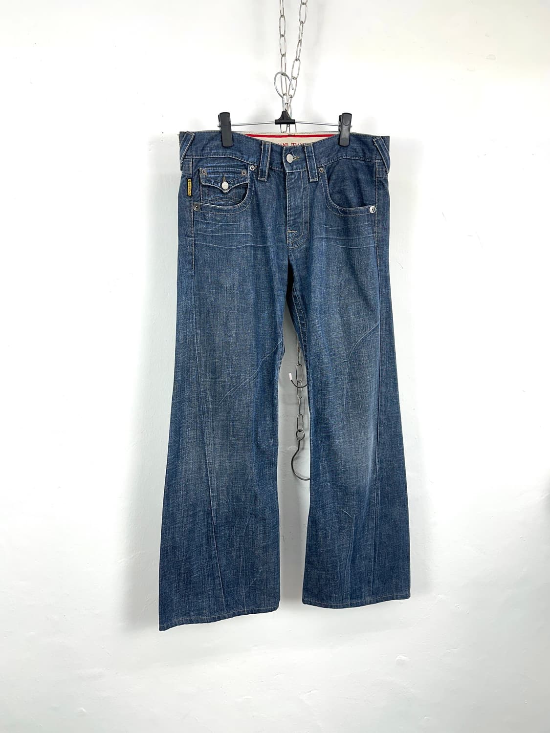 Armani 2000s Faded Bootcut Denim Pants 상품이미지8