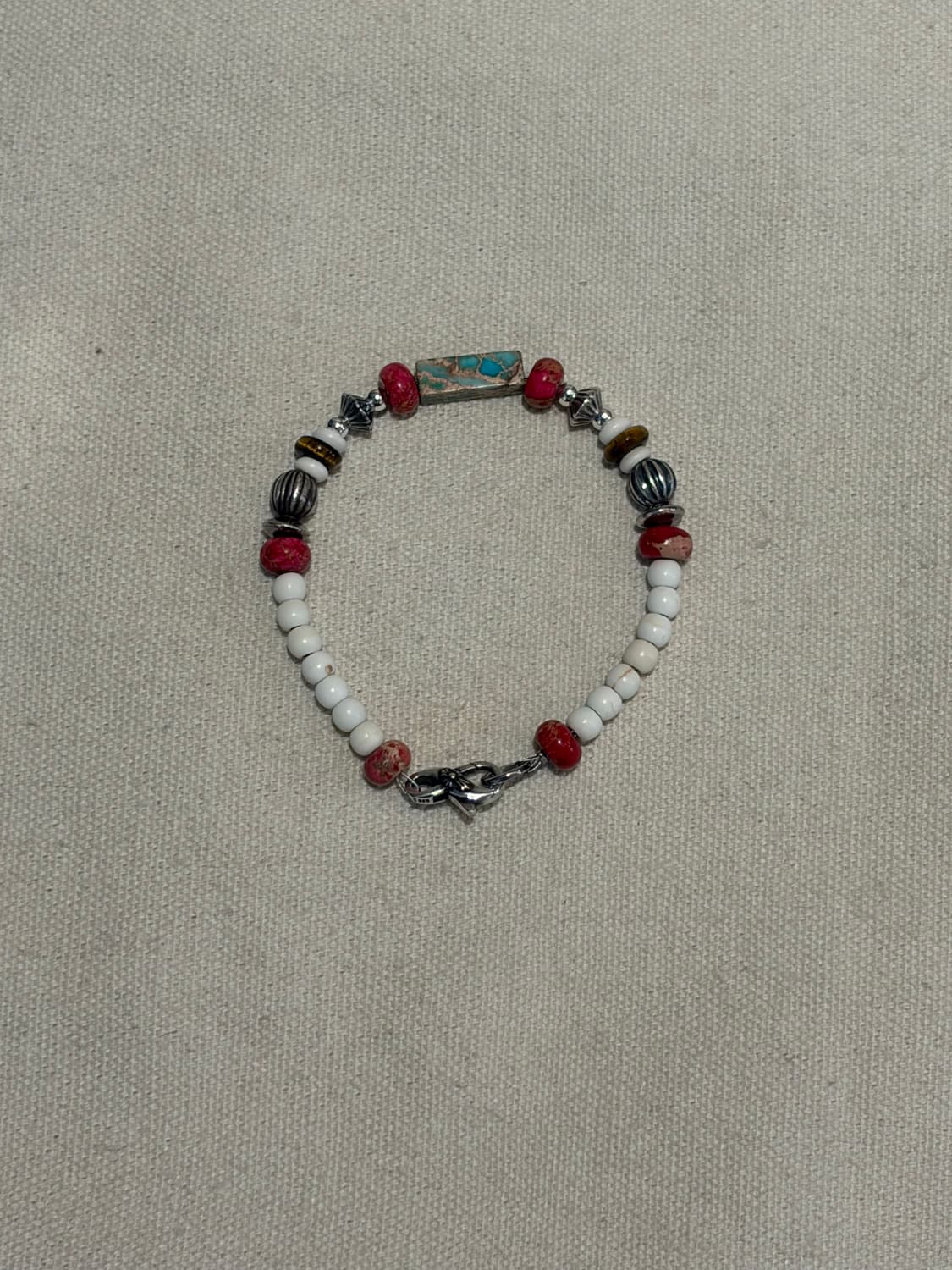 토곰아비 시그니처 믹스 스톤 실버925 팔찌 상품이미지4