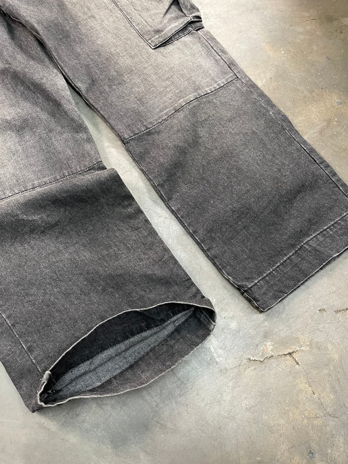 폴로 진스 워시드 와이드 카고팬츠 상품이미지3