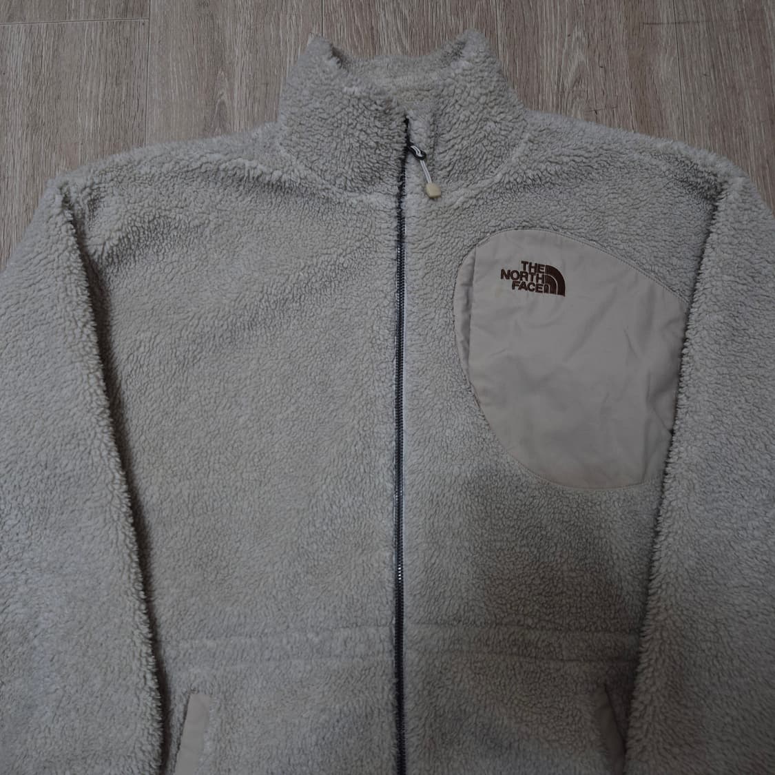 노스페이스 키즈 롱 뽀글이 후리스 플리스 자켓 (160) 상품이미지2