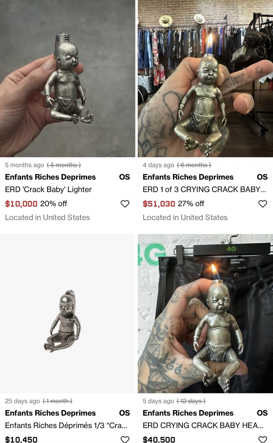 Enfants riches deprimes Baby Lighter 상품이미지4