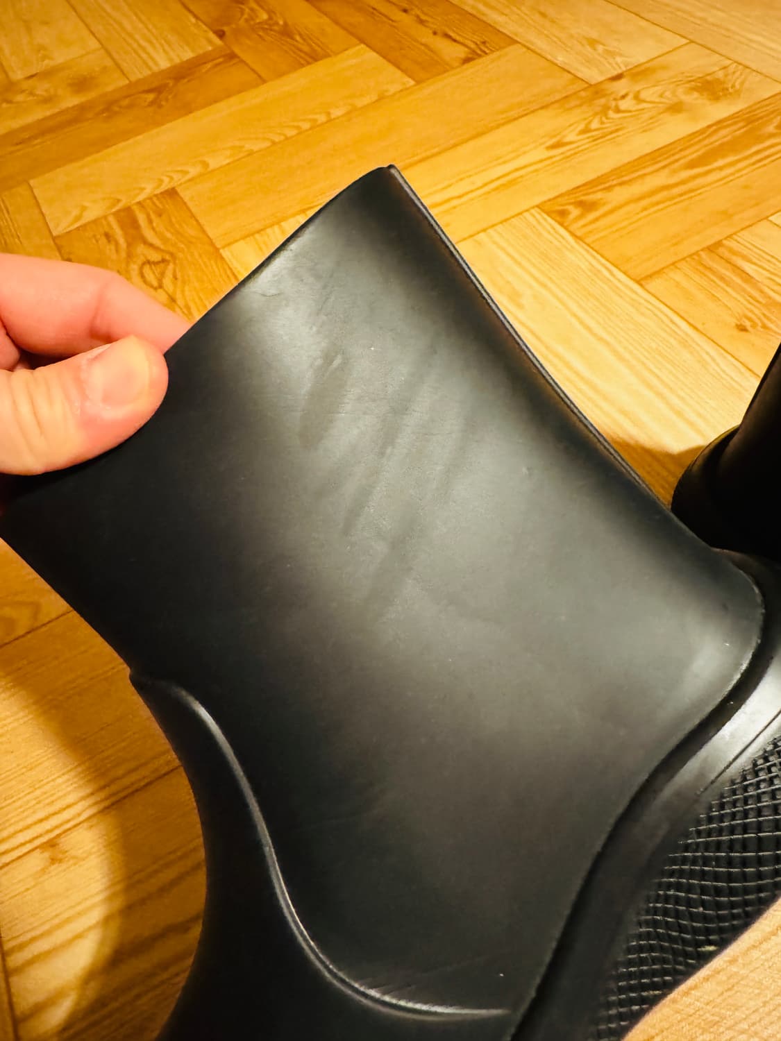 프라다 레인부츠 / 멜로우 러버 부츠 블랙 43 [275] 상품이미지6