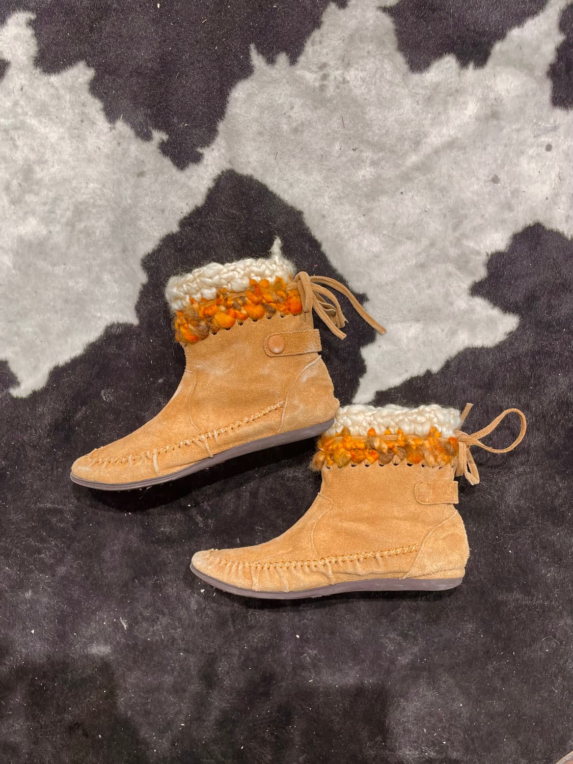 bohemian hippie suede boots 상품이미지1