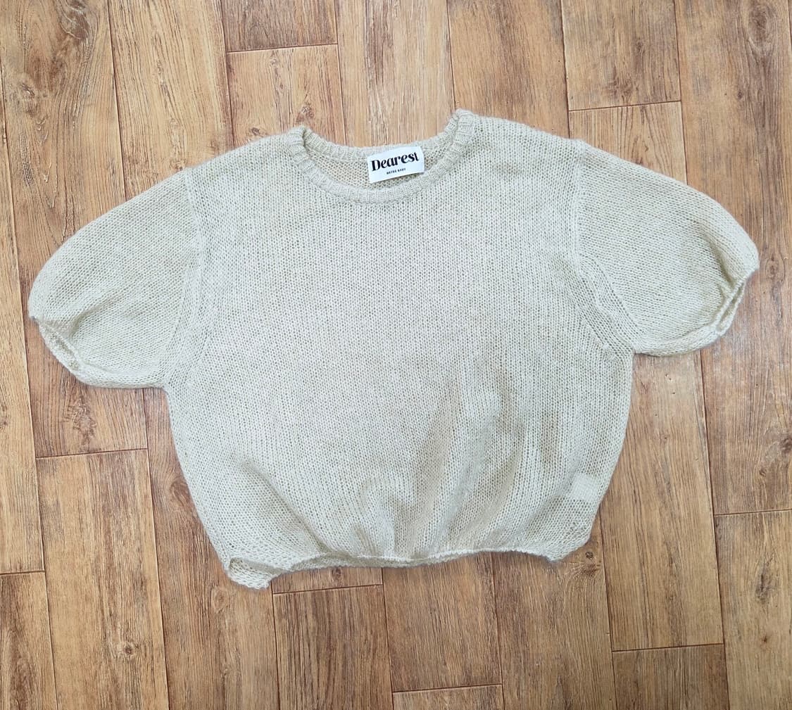 메이비베이비(MAYBEBABY) 디어리스트 오로라 모헤어니트 프리사이즈  상품이미지4