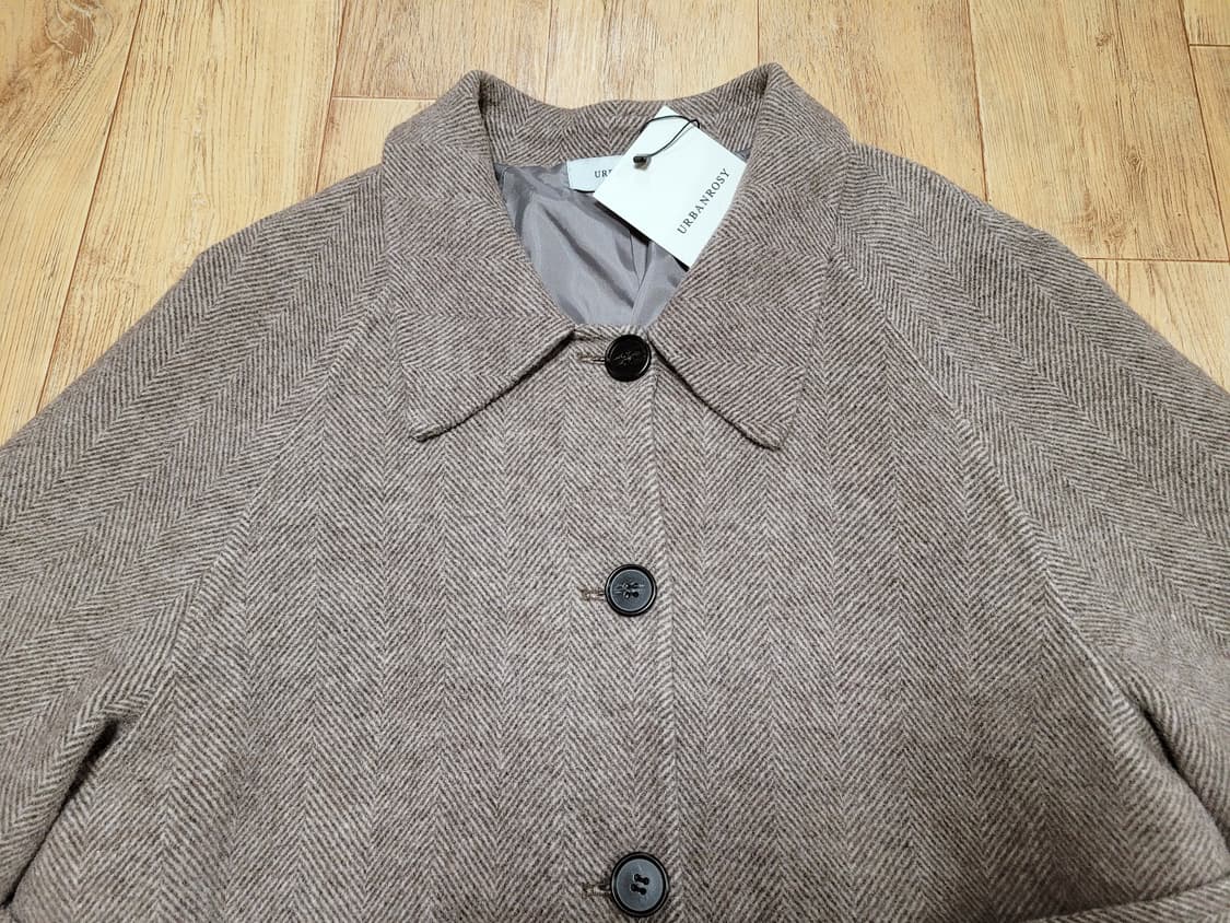 어반로지(URBANROSY) 도나 헤링본 코트 프리사이즈 새상품 상품이미지5