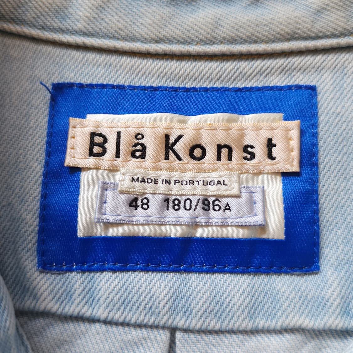 아크네 스튜디오 블라콘스트 원포켓 워시드 데님셔츠 48 상품이미지5