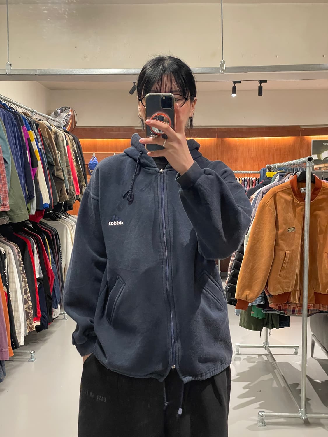 아디다스 후드 집업   상품이미지1