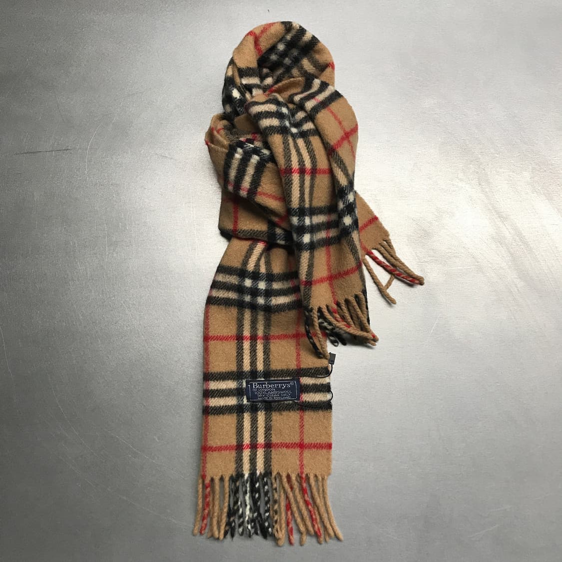 버버리 정품 램스울 머플러 베이지 상품이미지1