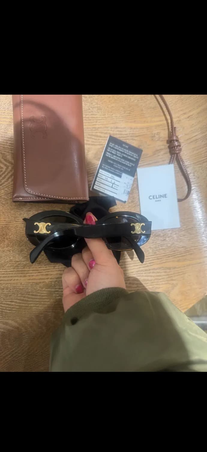 셀린느 블랙 선글라스 케이스 상품이미지4