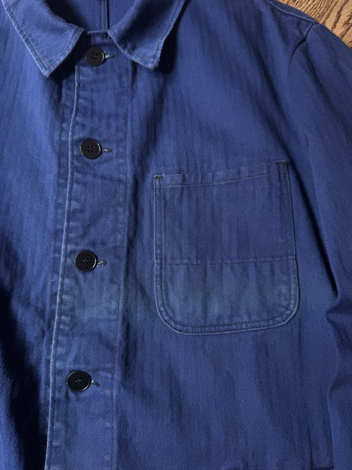 [L]60's 헤링본 몰스킨 프렌치 워크자켓 상품이미지3