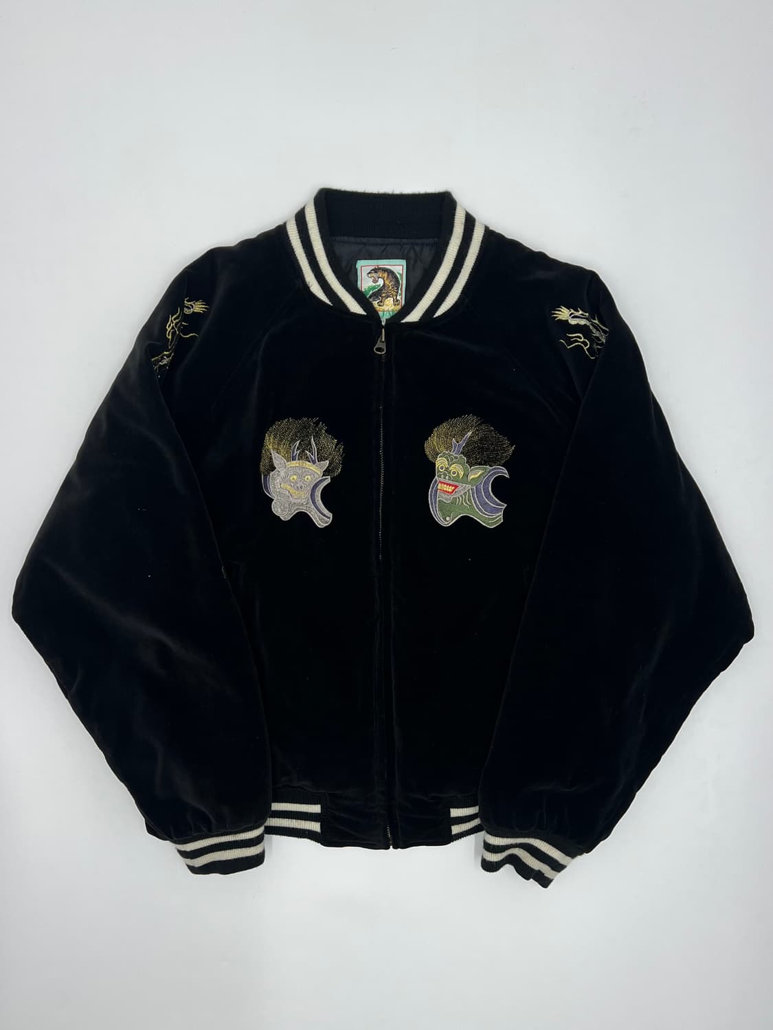 자수 벨벳 스카쟌 상품이미지3