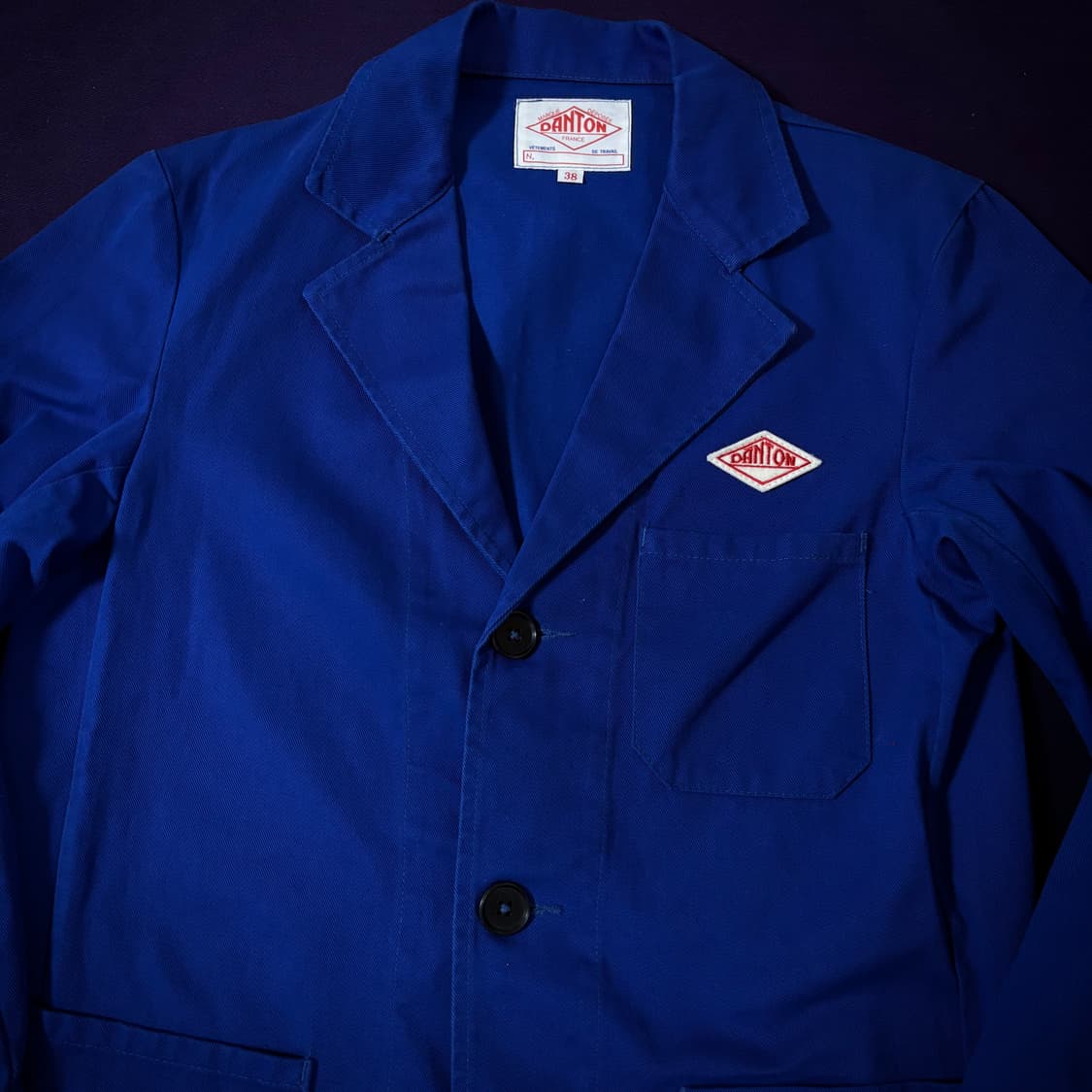 DANTON France Cotton Work Jacket 38 상품이미지2