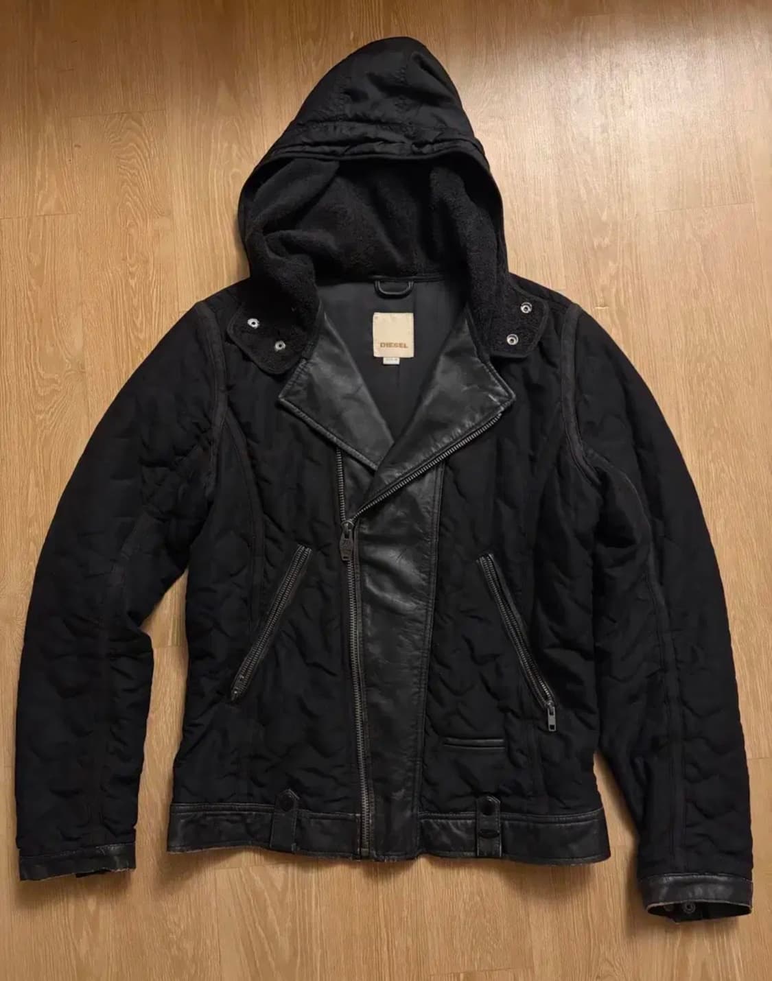 디젤 후드 도킹 패딩 상품이미지1