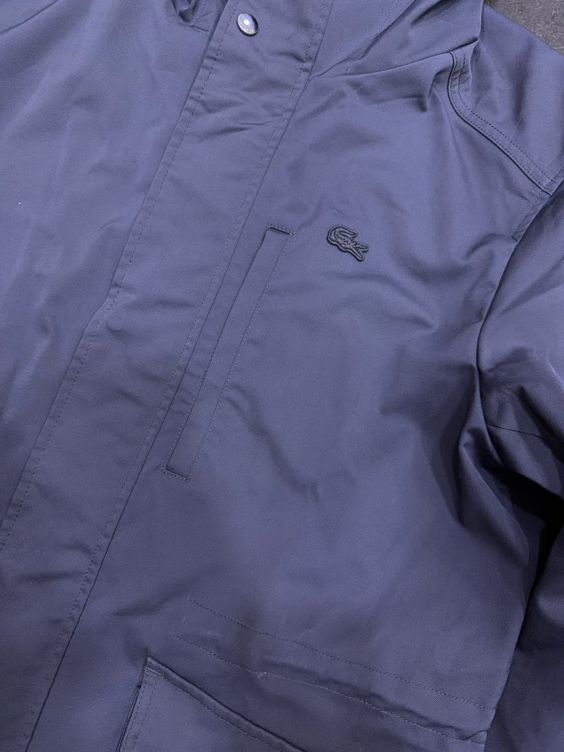 라코스테 사파리 후드 코트 그레이 M 상품이미지4