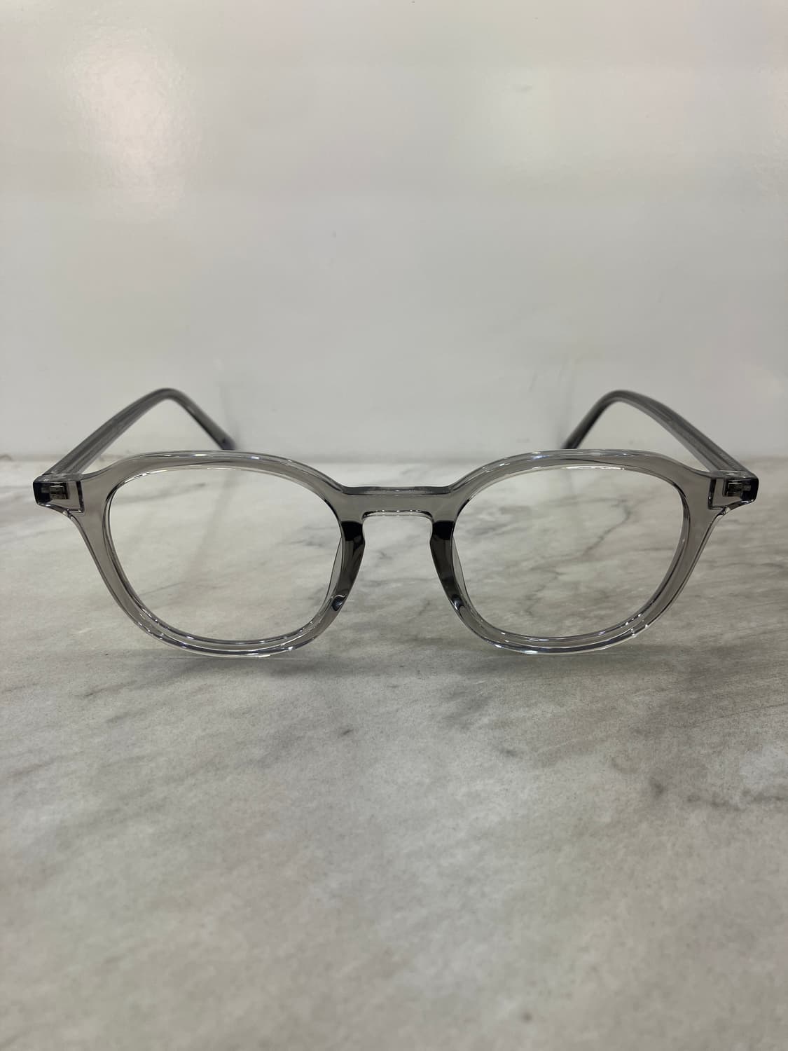 B52 HD 투명 그레이 웰링턴 뿔테 안경6819 상품이미지6