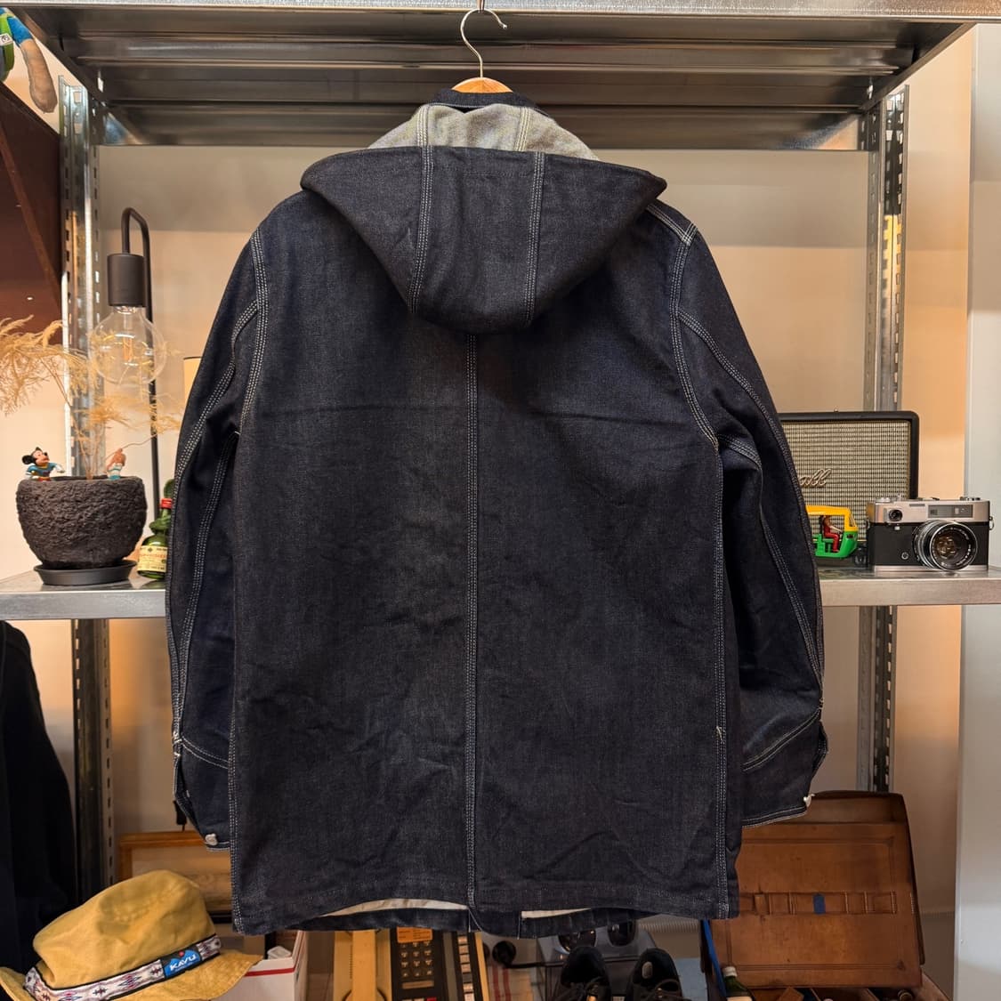 ALSO BY 마스터피스 포켓 디테일 탈부착 후드 데님 초어자켓 상품이미지6