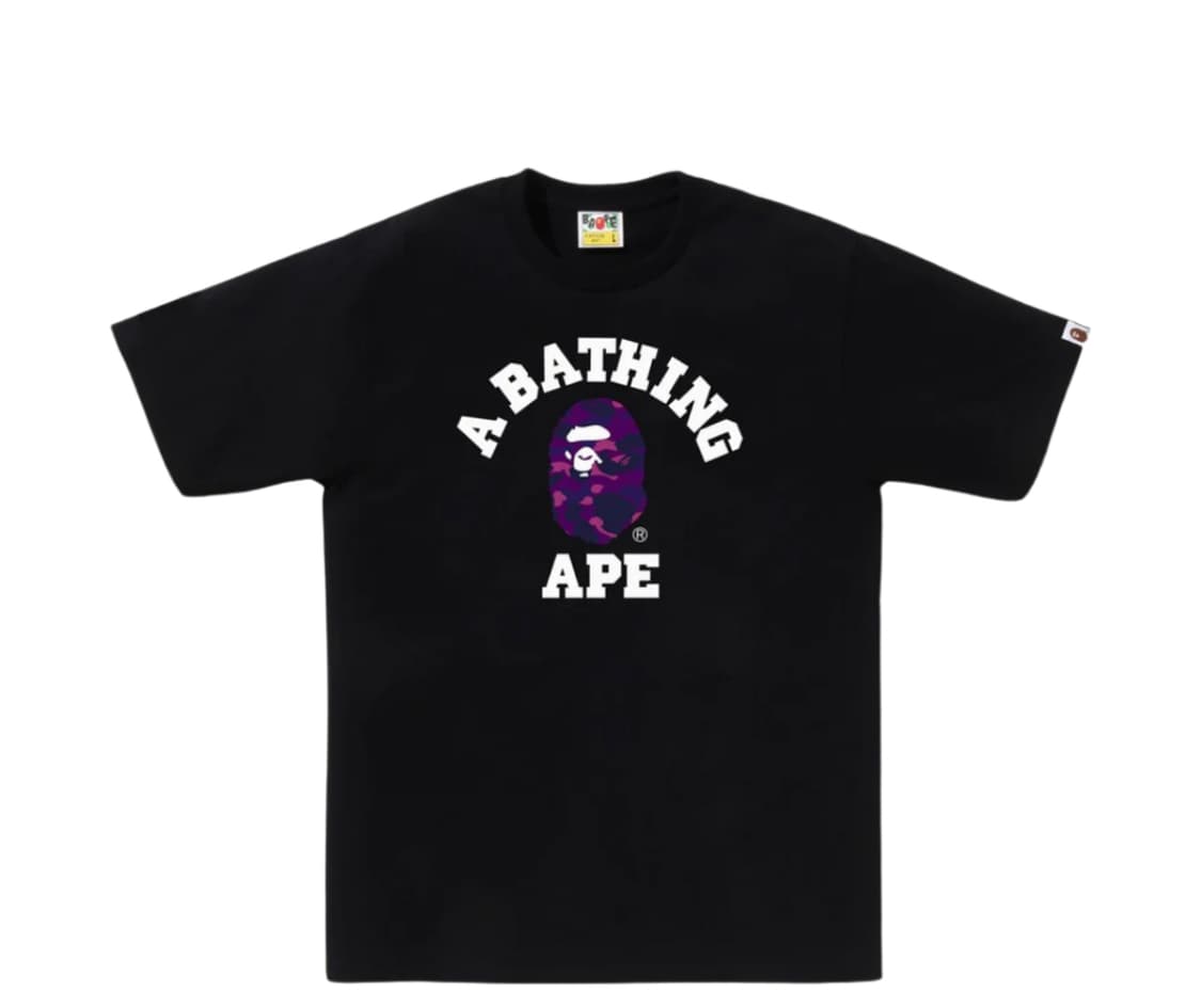 BAPE COLOR CAMO COLLEGE TEE 베이프 티셔츠 상품이미지1