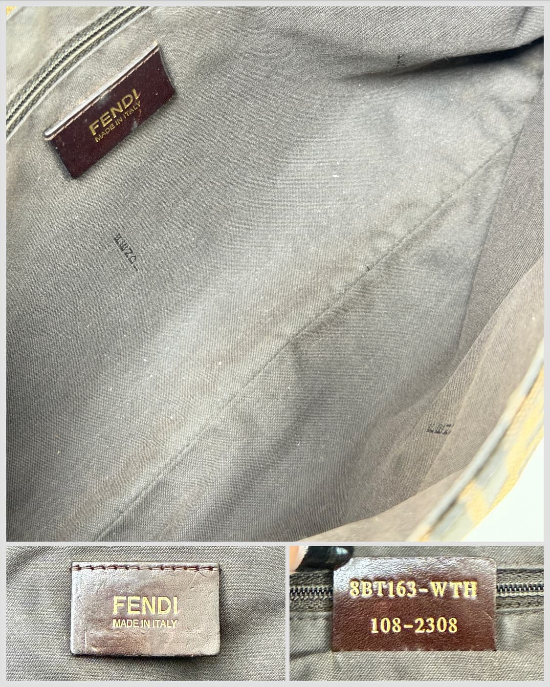 펜디 주카 자카드 미아 숄더 & 크로스백 상품이미지10