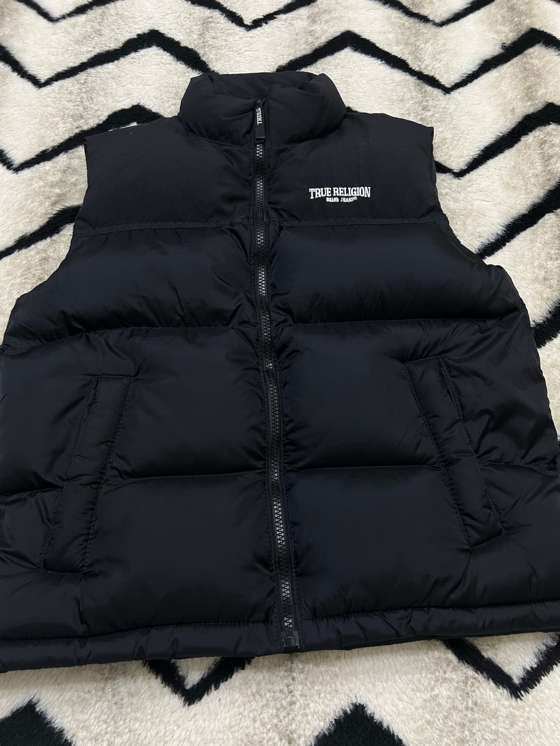 [S]트루릴리전 패딩 베스트/블랙 상품이미지2