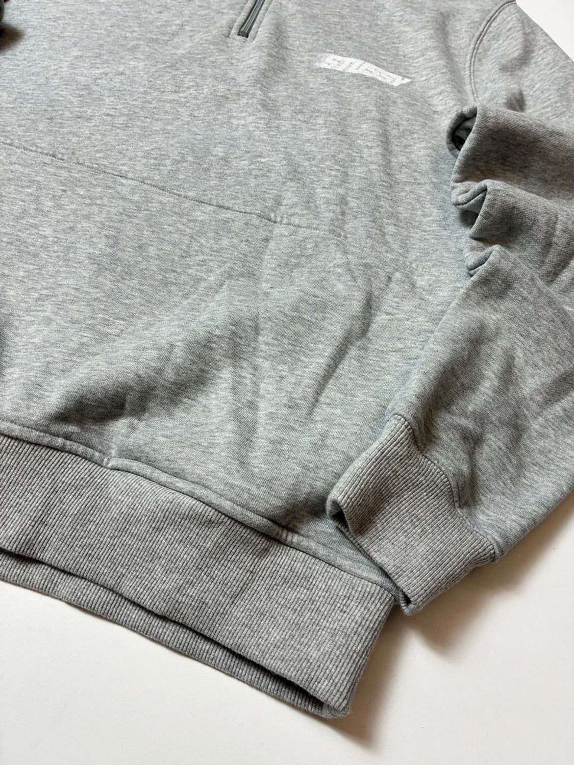 스투시 STUSSY 나일론 패널 하프 집 맨투맨 PN9163 상품이미지4