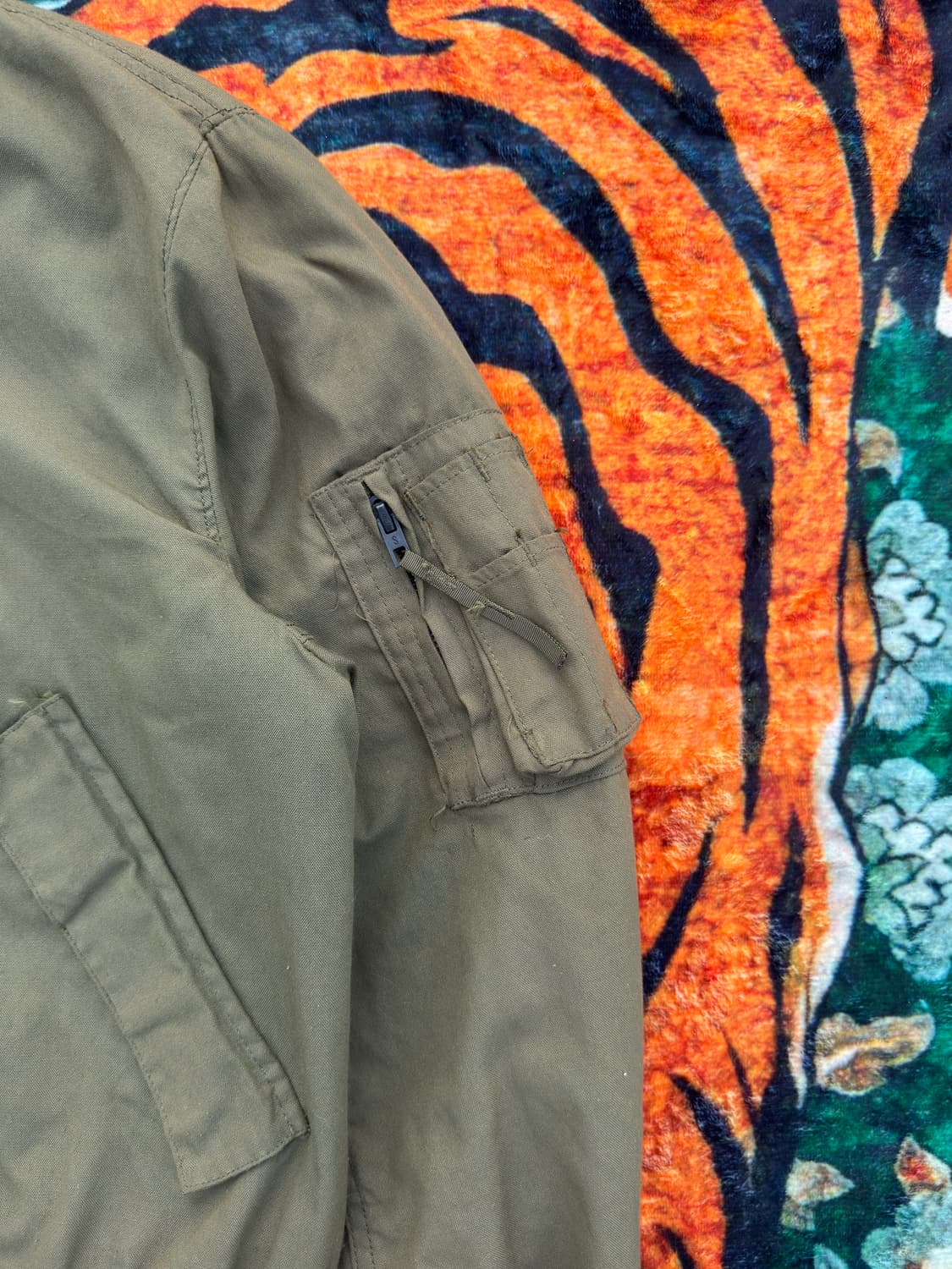 90s CVC tanker jacket OG (L-R) 상품이미지4
