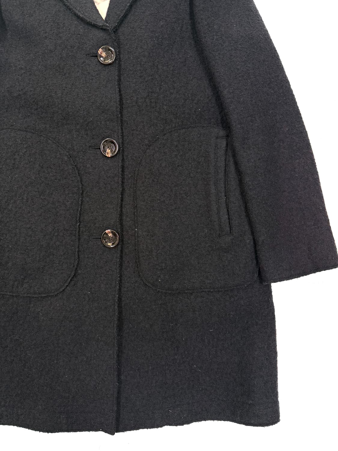 Pespow 나일론 싱글 코트 상품이미지2