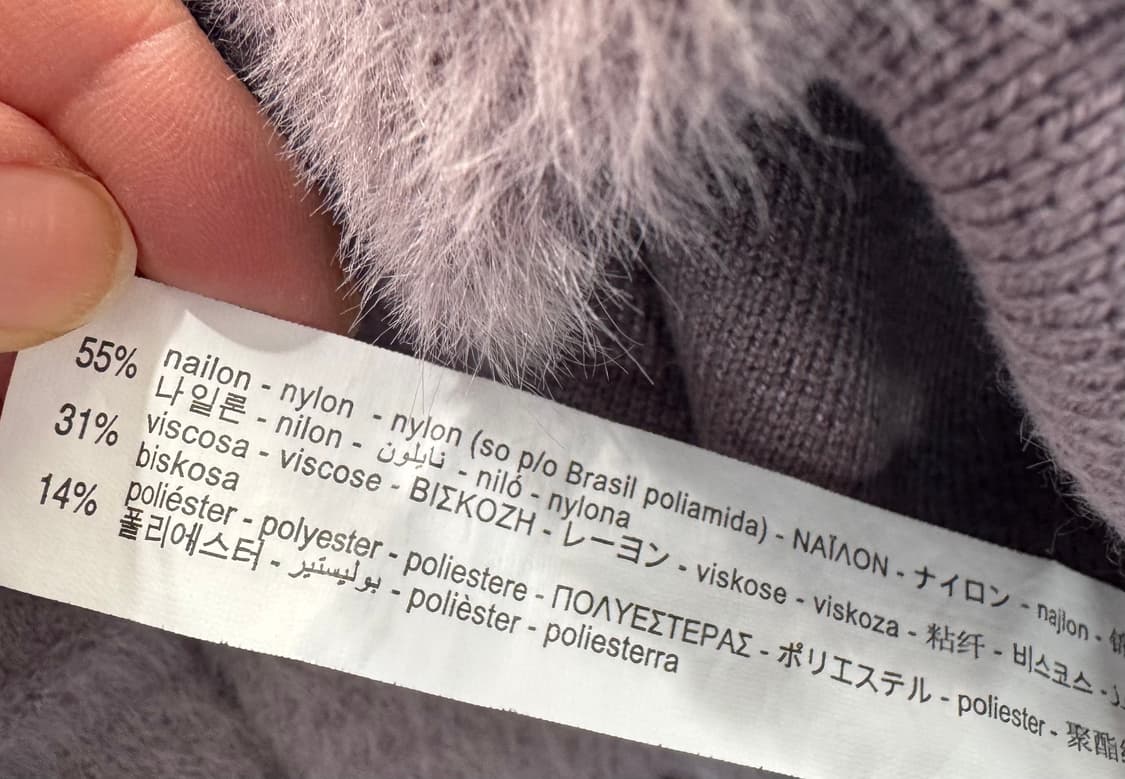 zara 자라 비스코스 앙고라 니트 상품이미지5