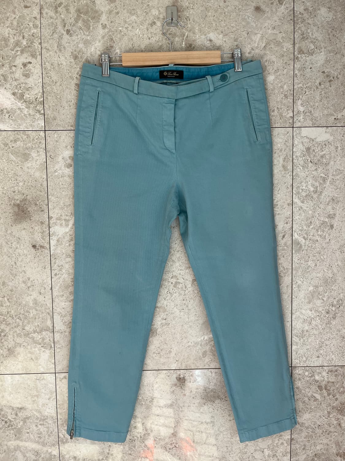 로로피아나 남성 아쿠아 바지 정품 상품이미지1