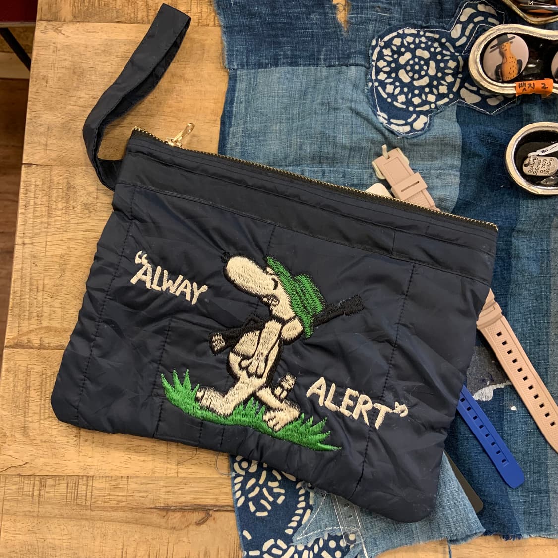 빈티지 리워크 파우치 상품이미지1