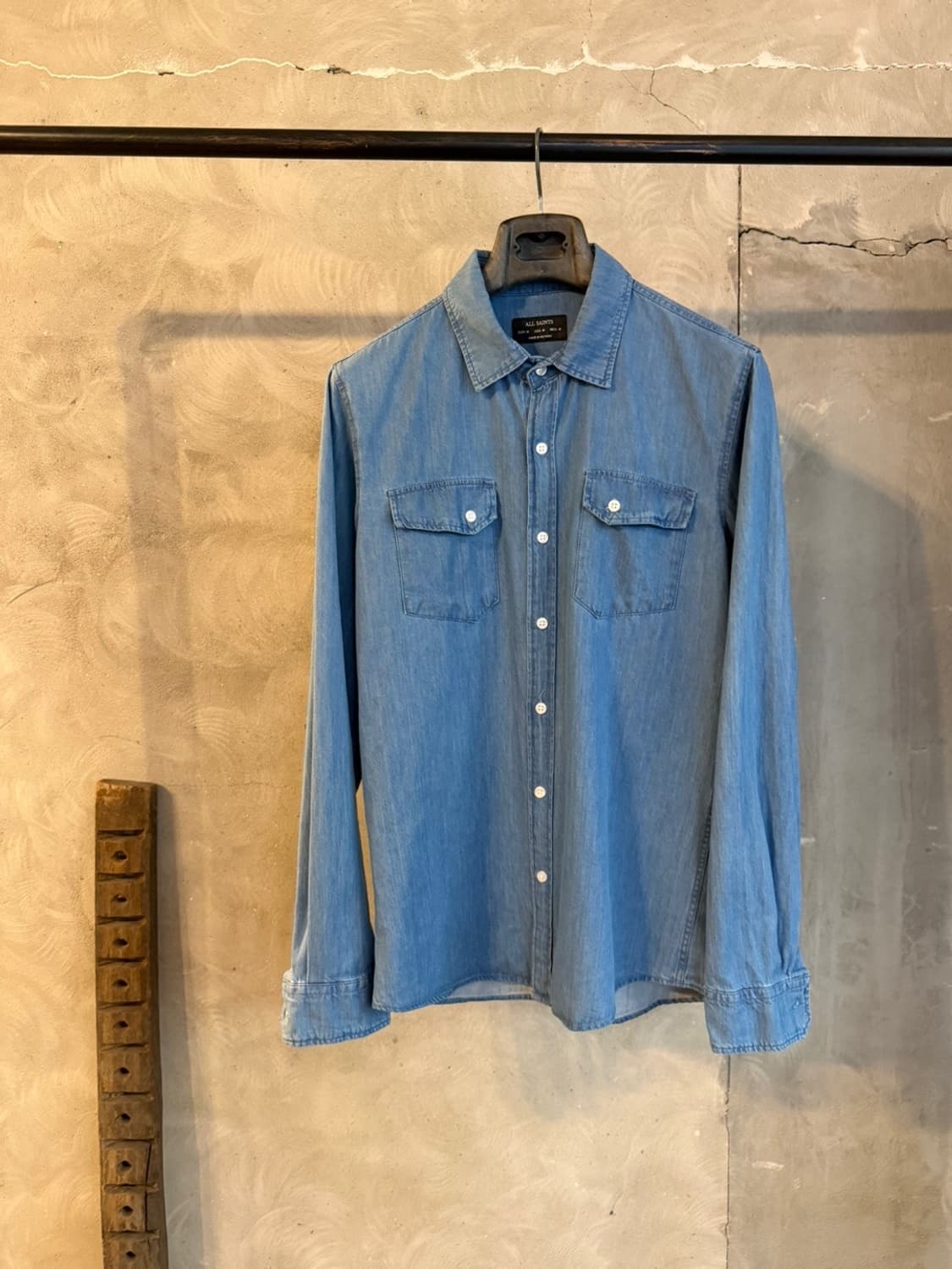 올세인츠 데님 셔츠 100 상품이미지5