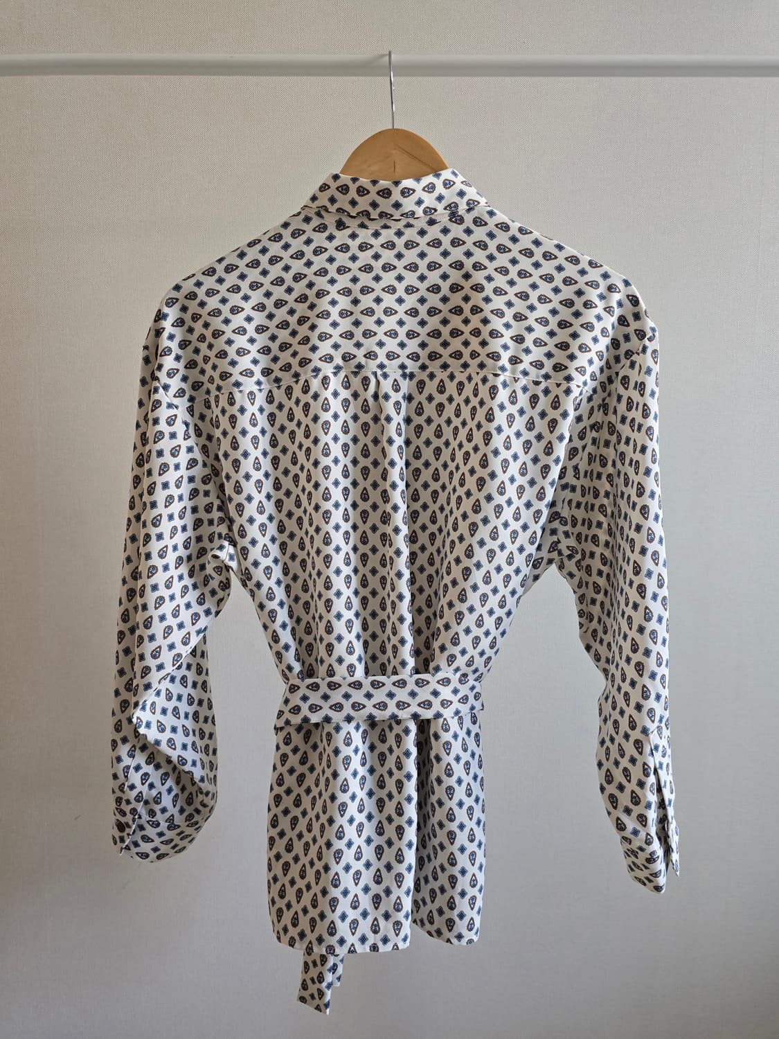 Jantzen 패턴 셔츠 블라우스 상품이미지3