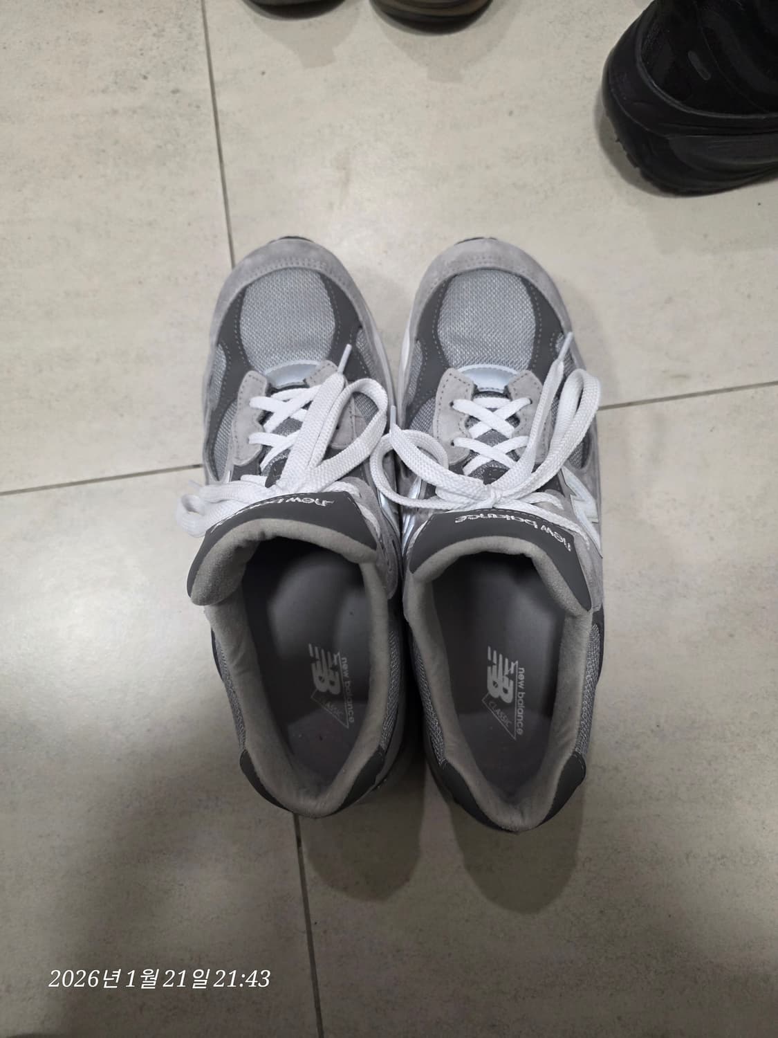 뉴발란스 992그레이 275사이즈 상품이미지1